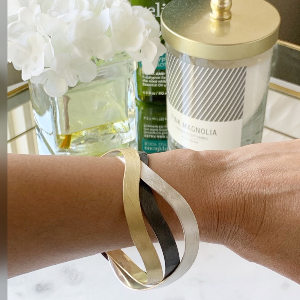 Tri-color Bangle Set - Picture 2 of 2